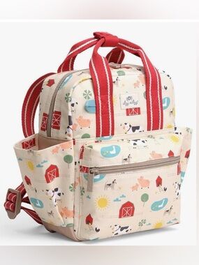 NWT Itzy Ritzy Itzy Bitzy Bag Toddler Backpack Farm Friends